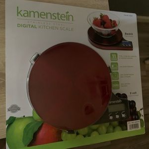 Kamenstein Digital Kitchen Scale, new never opened.